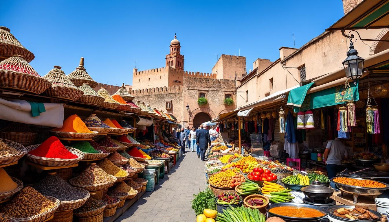 Moroccan Food market