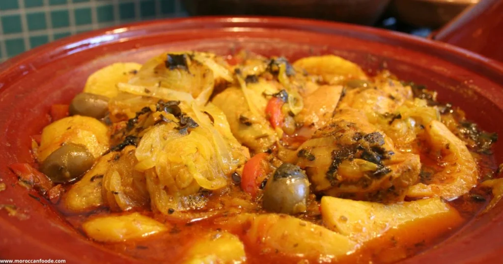 Moroccan chicken Tagine