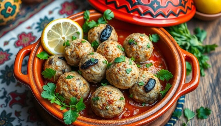 Moroccan Sardine Ball Tagine