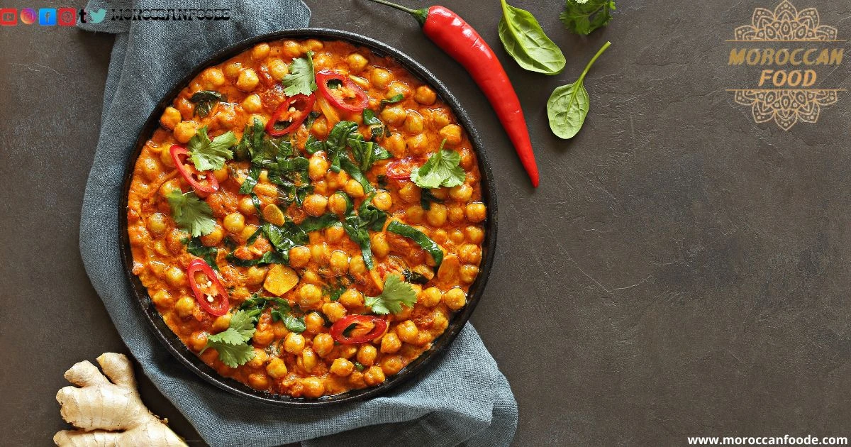 Moroccan spiced chickpea salad recipe