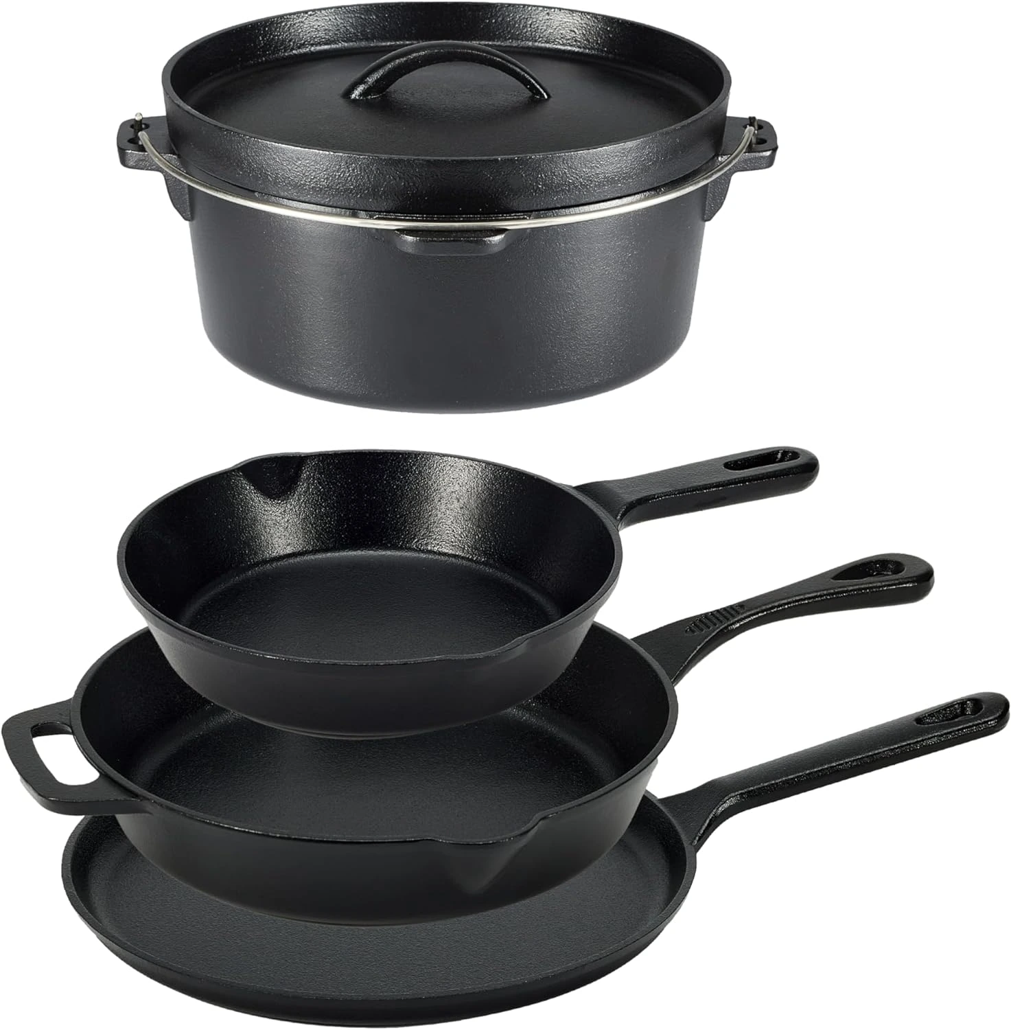 Cast Iron Cookware Set